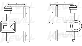 C型下平進上平出 普通結構
