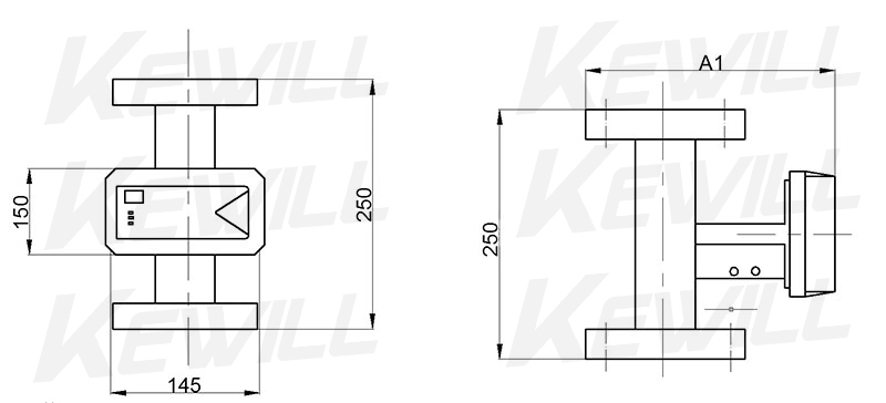 A型下進上出 PTFE結構